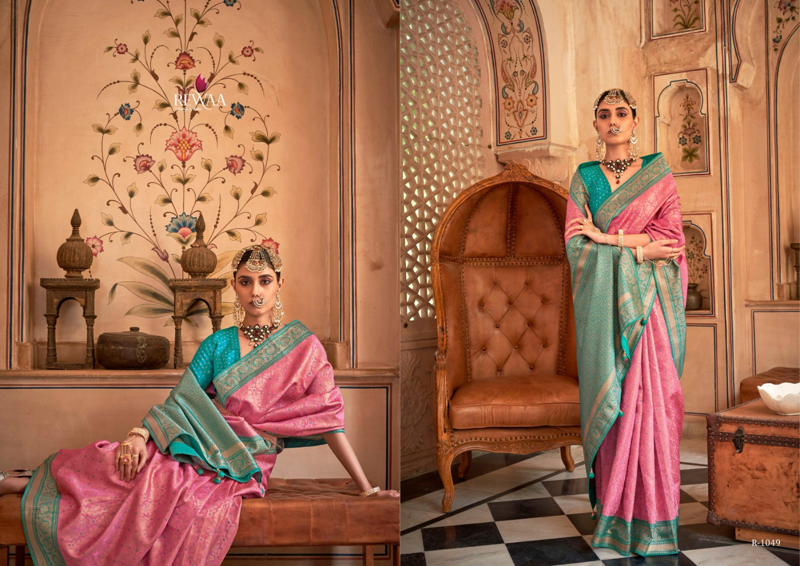 Narmada Rewaa Banarasi Silk Sarees