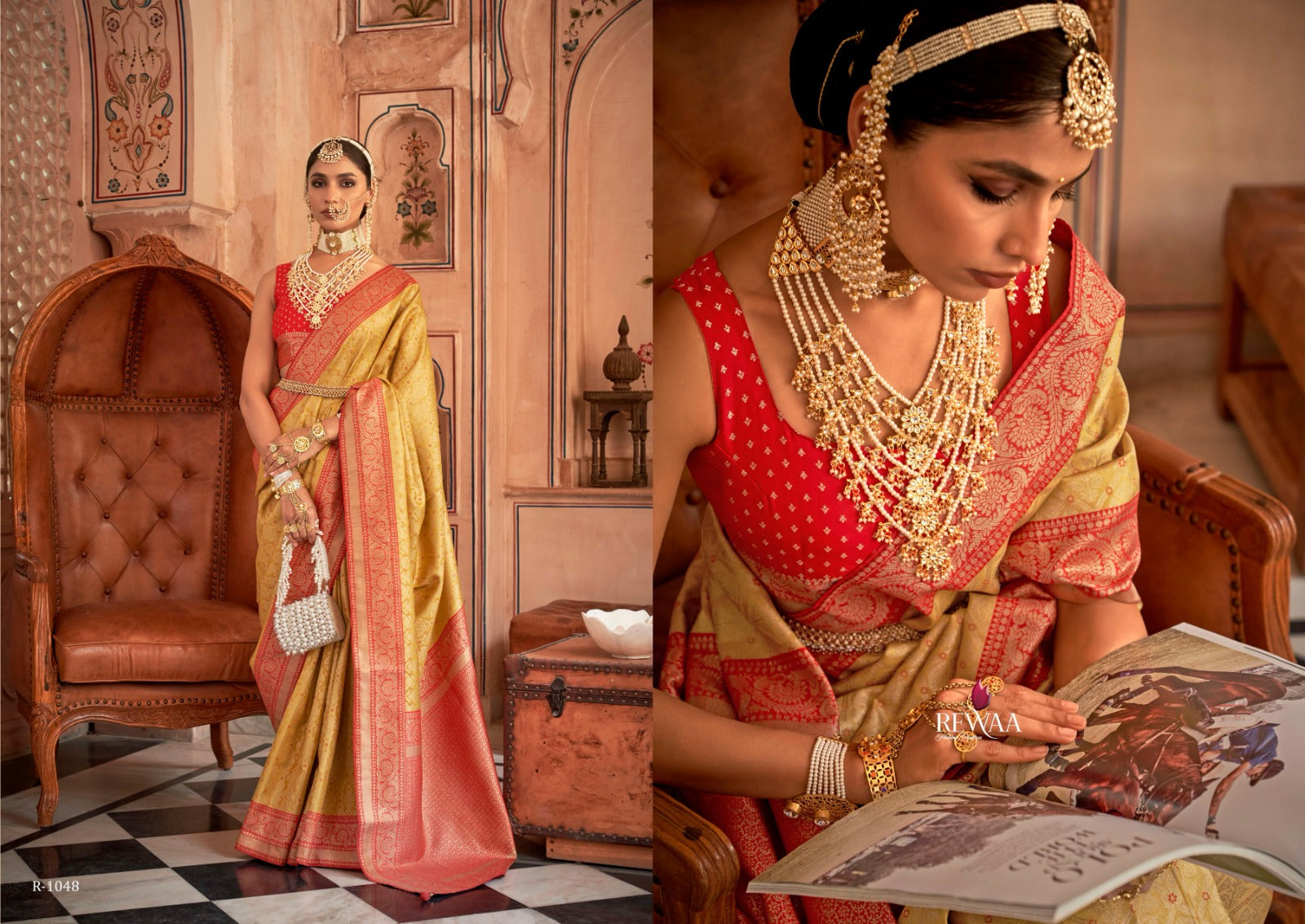 Narmada Rewaa Banarasi Silk Sarees