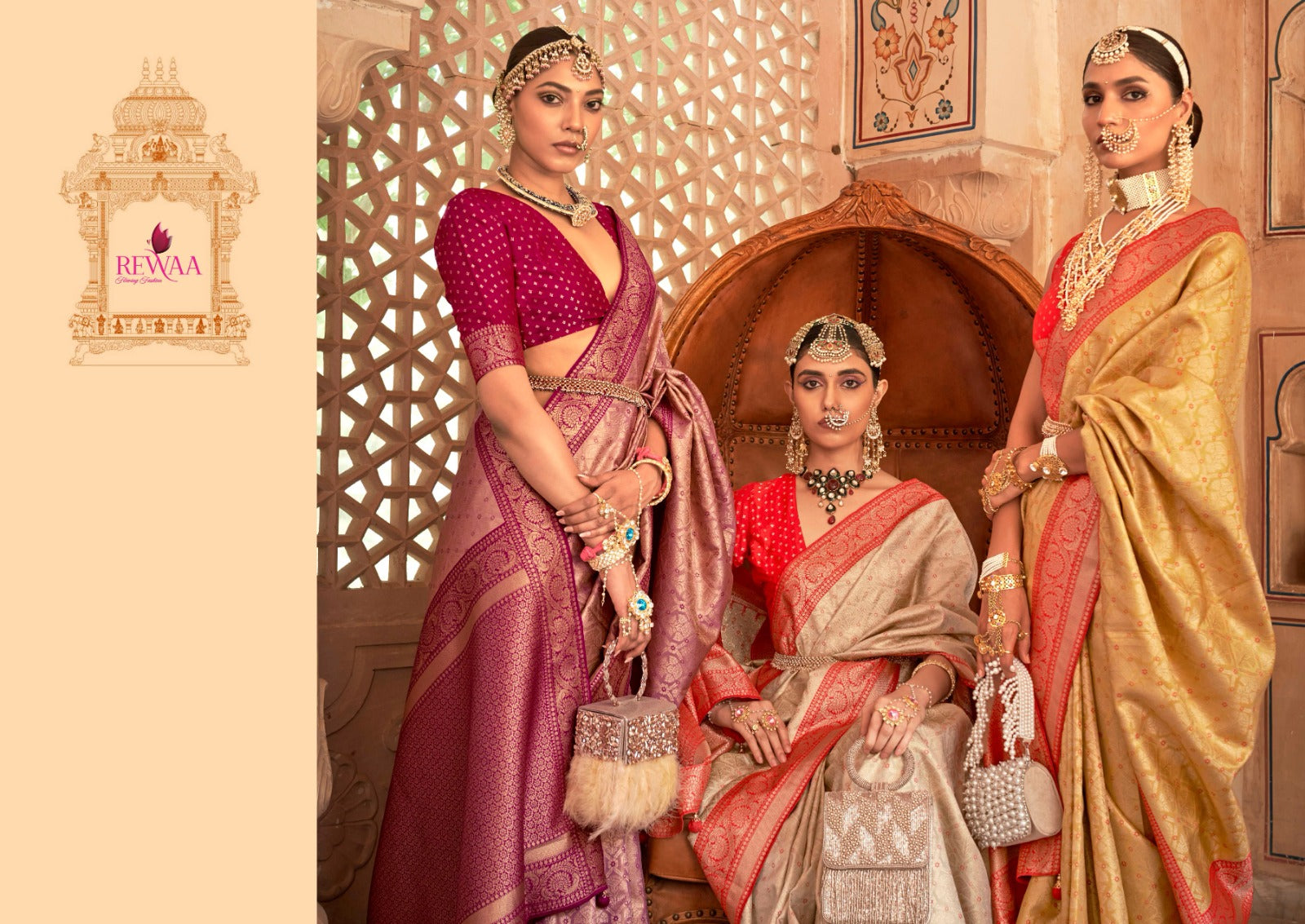 Narmada Rewaa Banarasi Silk Sarees