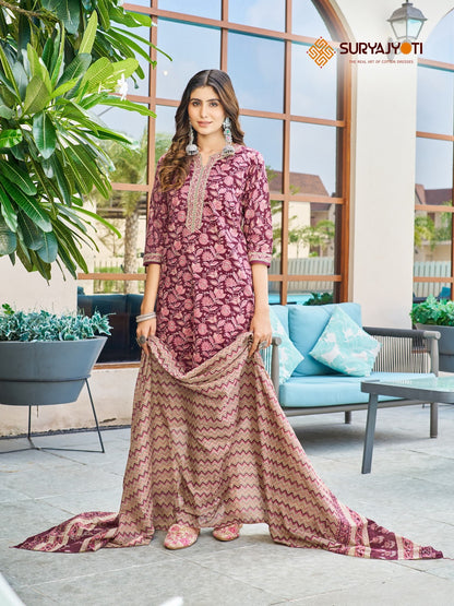 Natasha Vol 1 Suryajyoti Lawn Cotton Readymade Pant Style Suits