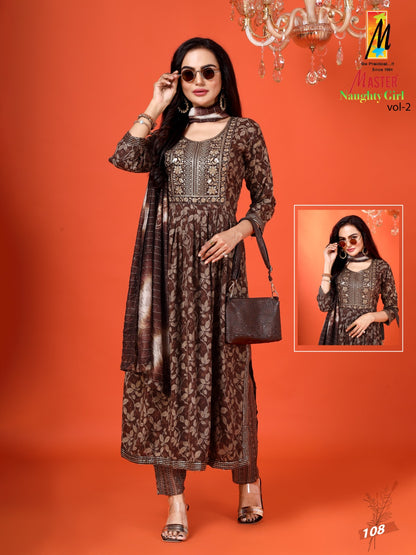 Naughty Girl Vol 2 Master Capsule Readymade Pant Style Suits