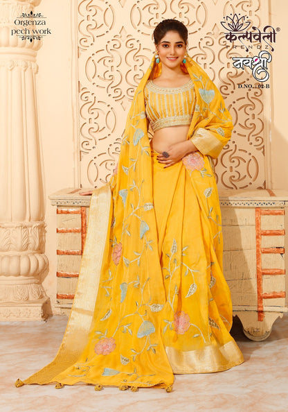 Navshree-2 Kalpveli Organza Sarees
