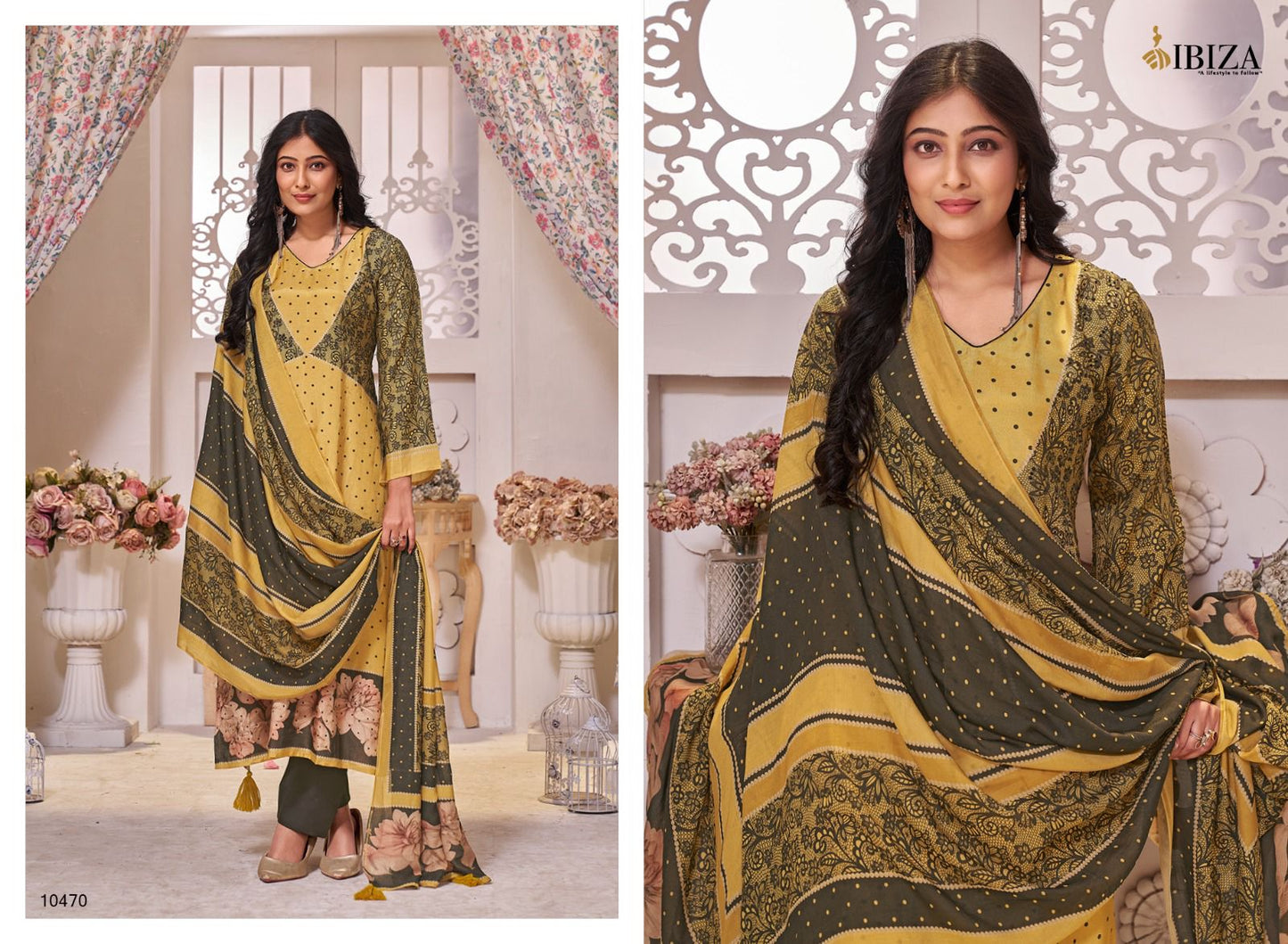 Navya Ibiza Viscose Muslin Pant Style Suits