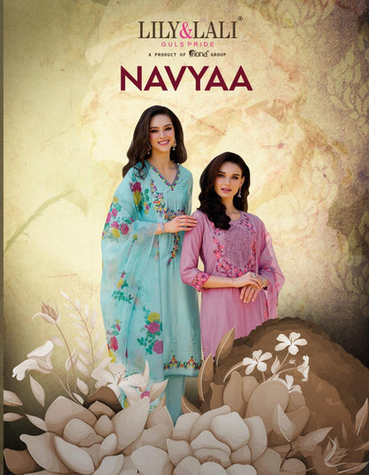 Navyaa Lily Lali Milan Silk Readymade Pant Style Suits