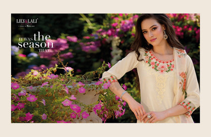 Navyaa Lily Lali Milan Silk Readymade Pant Style Suits