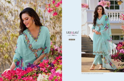 Navyaa Lily Lali Milan Silk Readymade Pant Style Suits