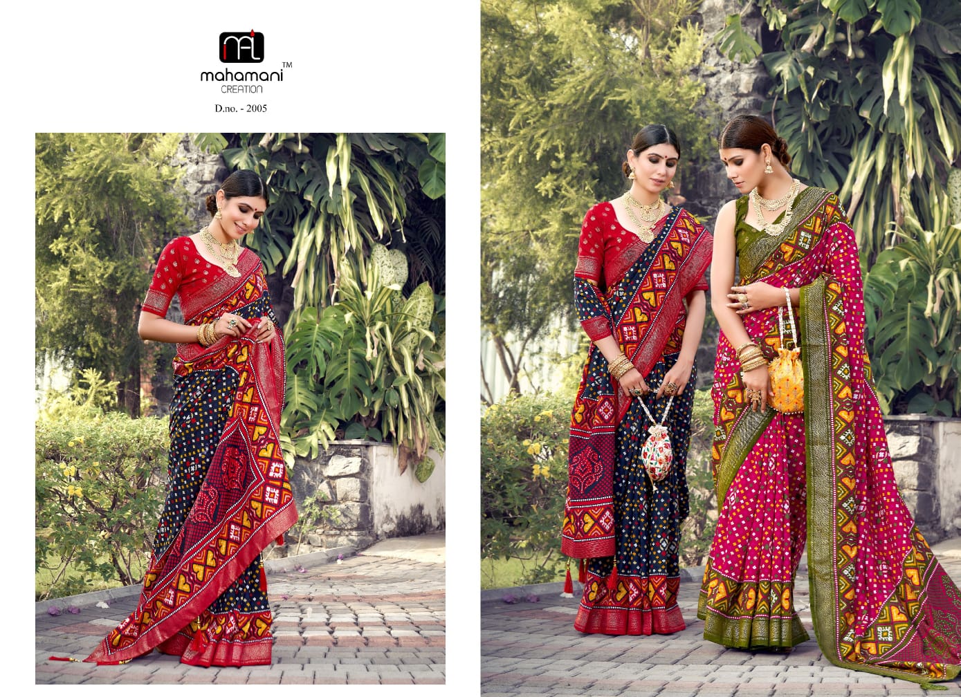 Navyaa Mahamani Creation Sarees