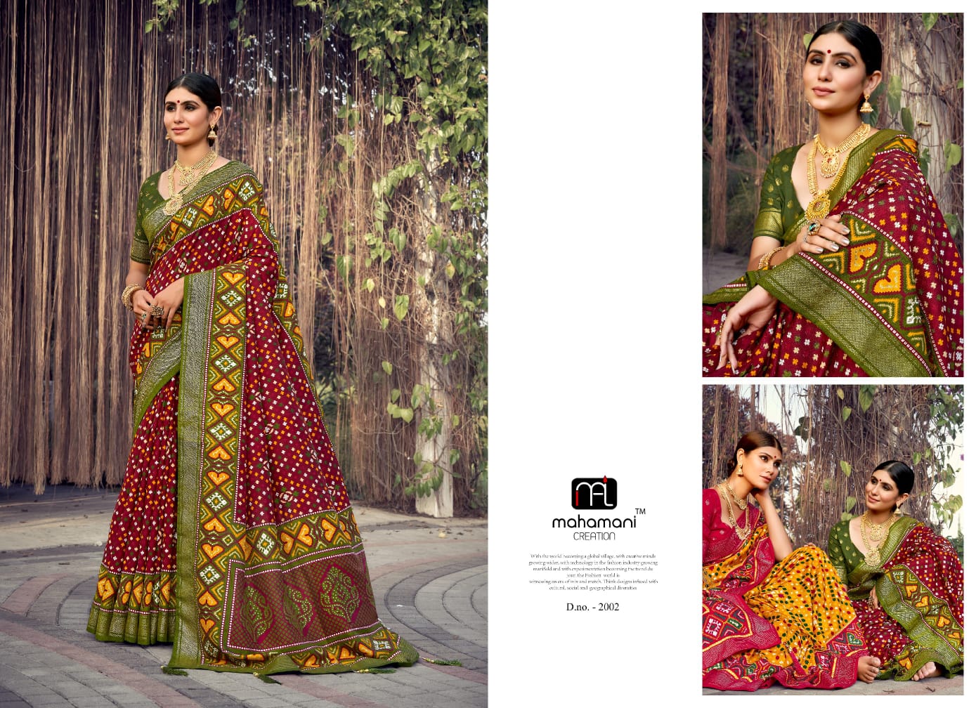 Navyaa Mahamani Creation Sarees