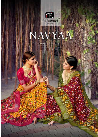 Navyaa Mahamani Creation Sarees