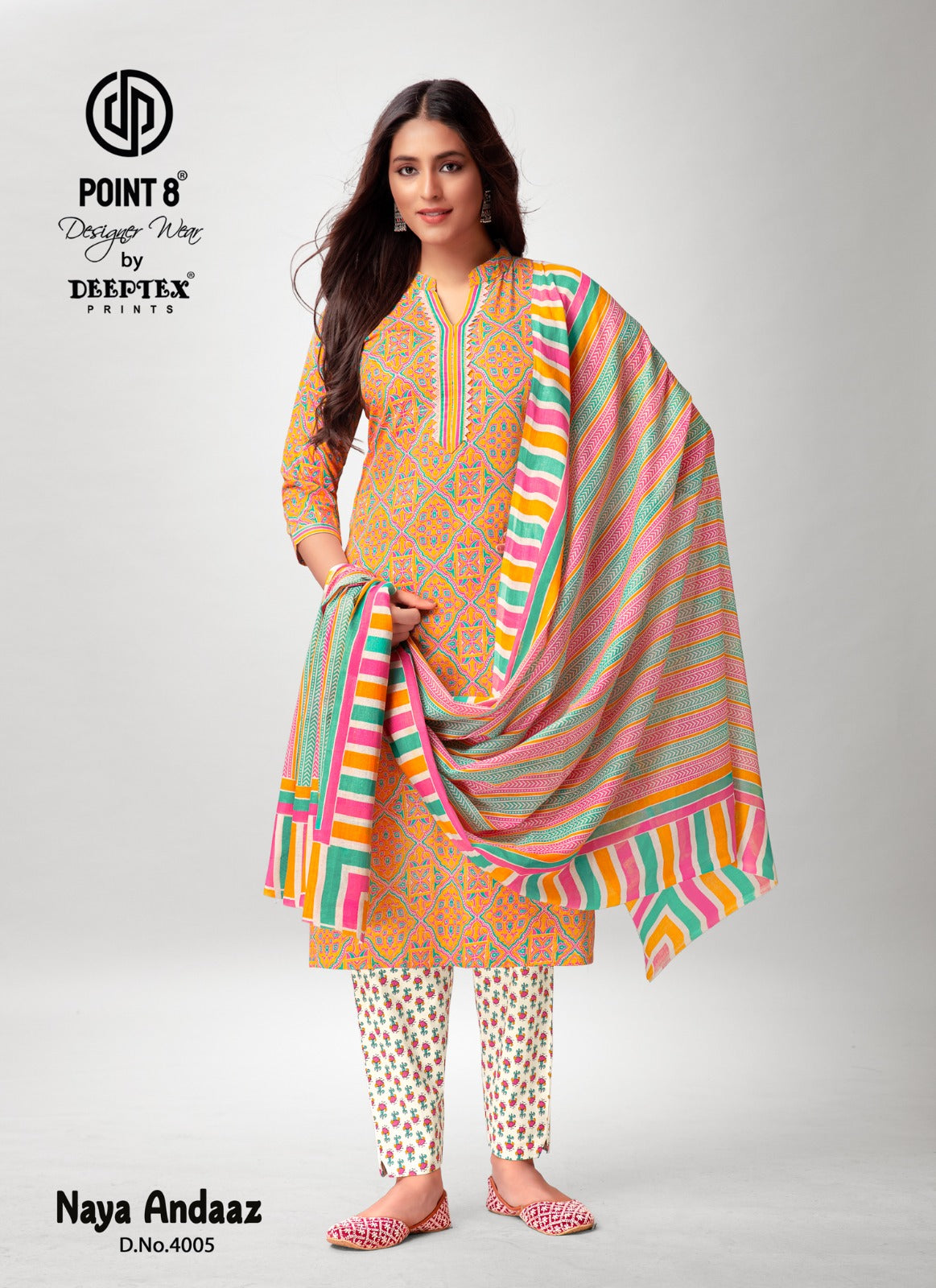 Naya Andaaz Vol 4 Deeptex Prints Cotton Readymade Pant Style Suits