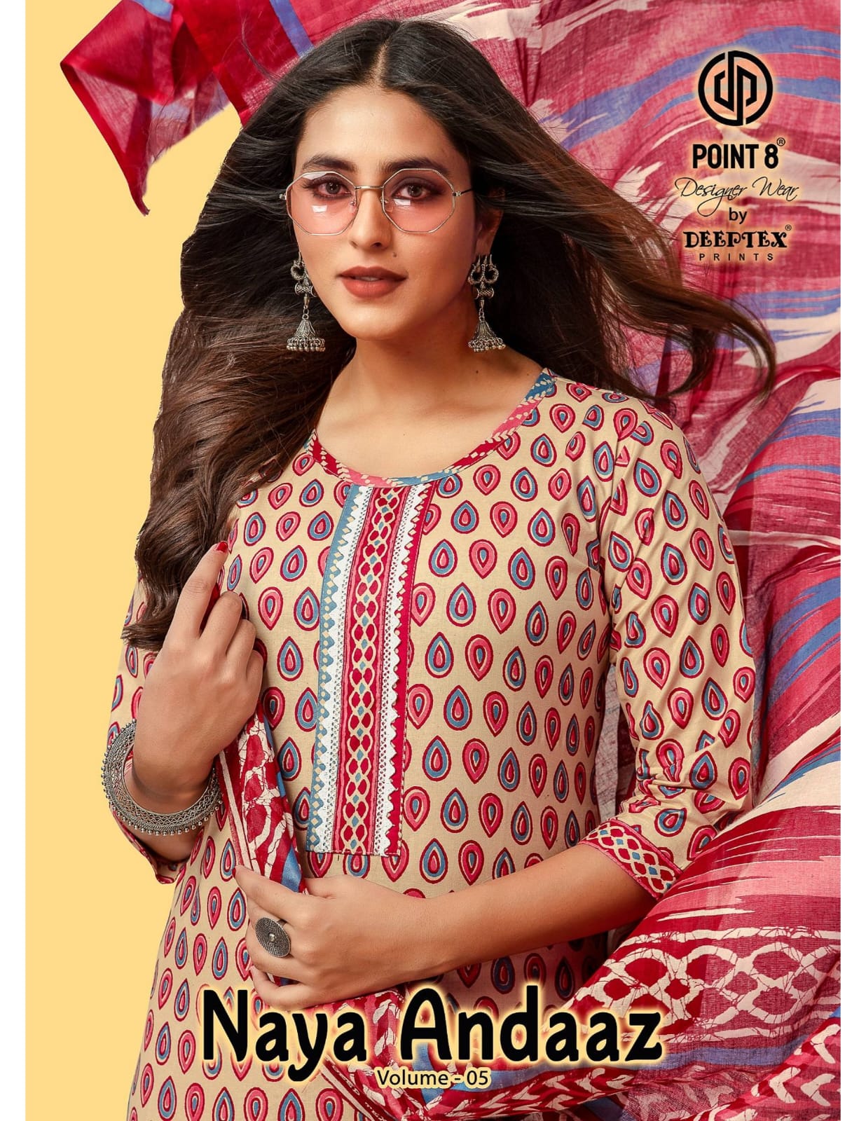 Naya Andaaz Vol 5 Deeptex Prints Cotton Readymade Pant Style Suits
