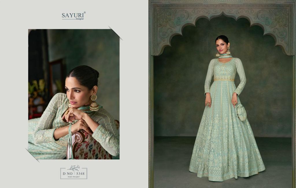 Nayaab Sayuri Georgette Gown Dupatta Set