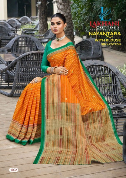 Nayantara Lakhani Cotton Sarees
