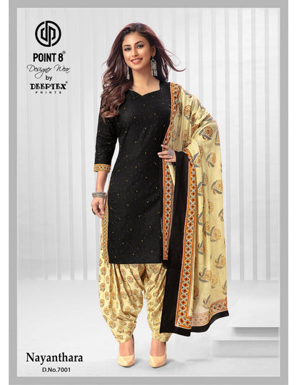 Nayanthara Vol 7 Deeptex Prints Readymade Cotton Patiyala Suits