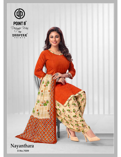 Nayanthara Vol 7 Deeptex Prints Readymade Cotton Patiyala Suits