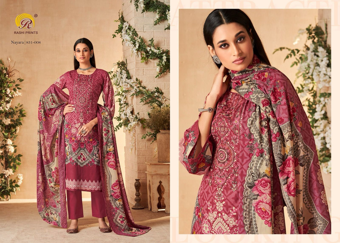 Nayara Vol 31 Rashi Prints Cambric Cotton Karachi Salwar Suits
