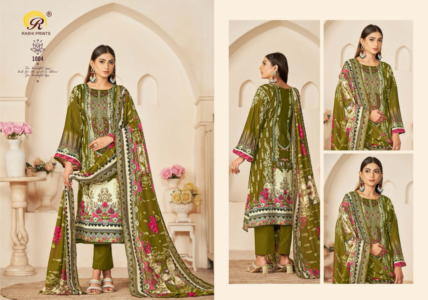 Nayara Vol 32 Rashi Prints Cambric Cotton Karachi Salwar Suits
