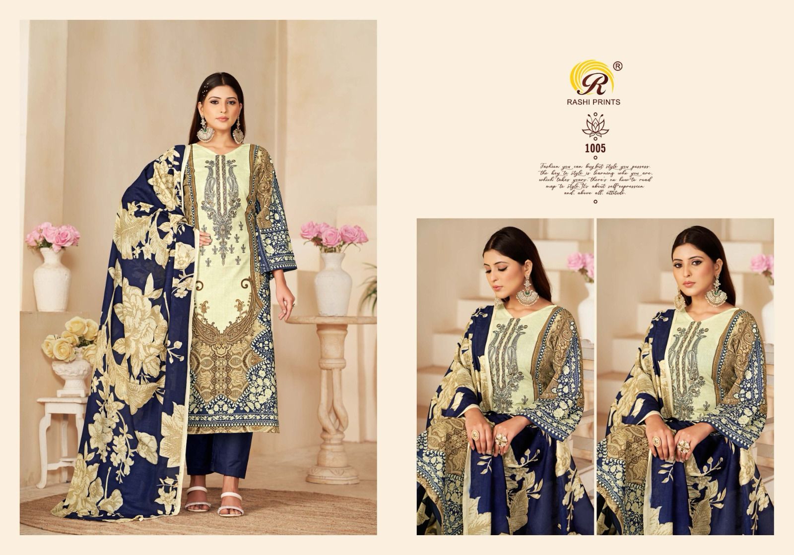 Nayara Vol 32 Rashi Prints Cambric Cotton Karachi Salwar Suits