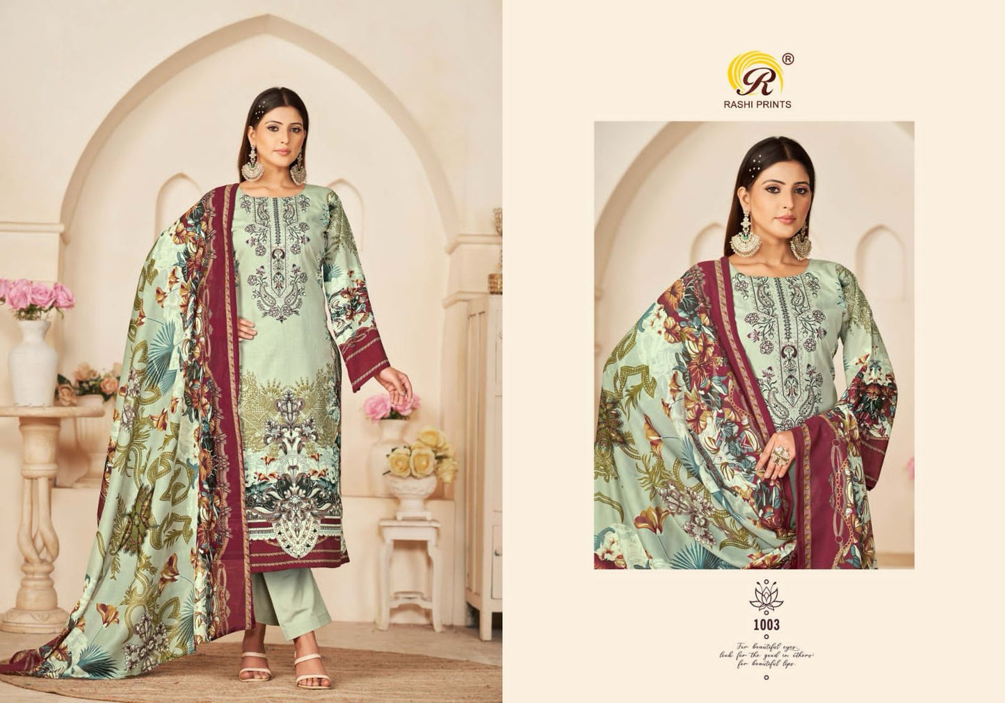 Nayara Vol 32 Rashi Prints Cambric Cotton Karachi Salwar Suits
