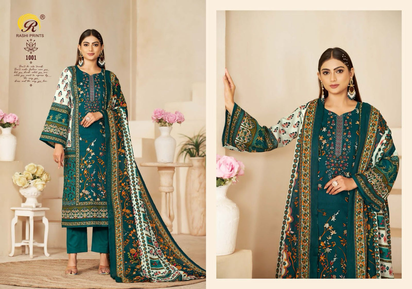 Nayara Vol 32 Rashi Prints Cambric Cotton Karachi Salwar Suits