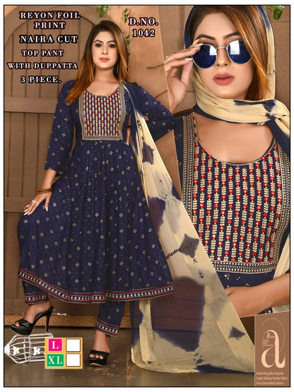 Nayra Cut Kh Readymade Pant Style Suits