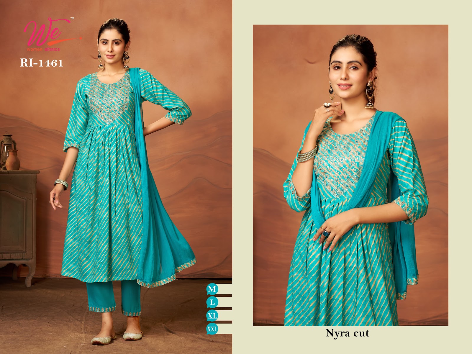 Nayra Cut Women Ethnics Readymade Pant Style Suits