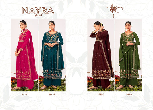 Nayra Vol 2 Radha Trendz Georgette Plazzo Style Suits