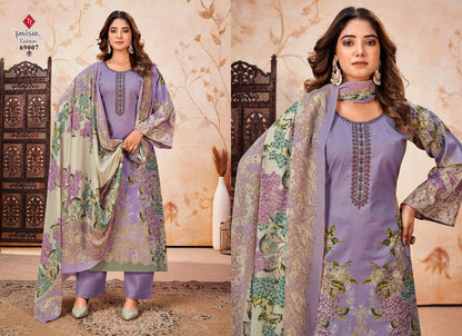 Nayra Vol 2 Tanishk Fashion Cambric Cotton Karachi Salwar Suits