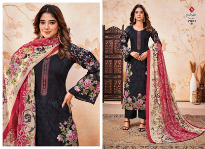 Nayra Vol 2 Tanishk Fashion Cambric Cotton Karachi Salwar Suits