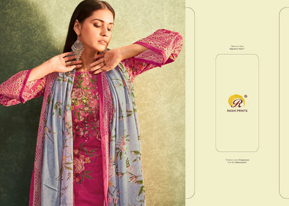 Naysa Vol 22 Rashi Prints Cambric Cotton Karachi Salwar Suits