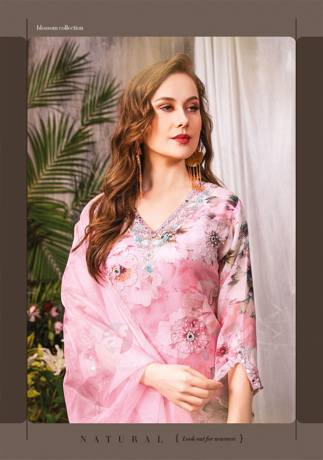 Nazar Vol 5 Af Organza Readymade Pant Style Suits