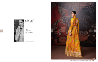 Nazraana Sayuri Georgette Readymade Pant Style Suits