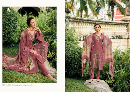 Needle Wonder Cinderella Viscose Pashmina Suits