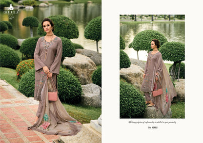 Needle Wonder Cinderella Viscose Pashmina Suits