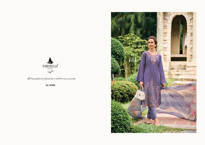 Needle Wonder Cinderella Viscose Pashmina Suits