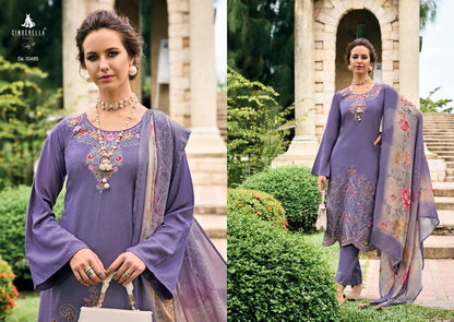 Needle Wonder Cinderella Viscose Pashmina Suits