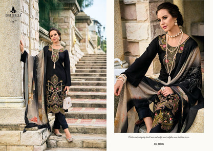 Needle Wonder Cinderella Viscose Pashmina Suits