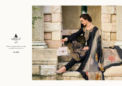 Needle Wonder Cinderella Viscose Pashmina Suits