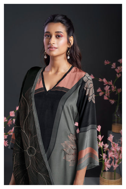 Nerida 1866 Ganga Silk Plazzo Style Suits