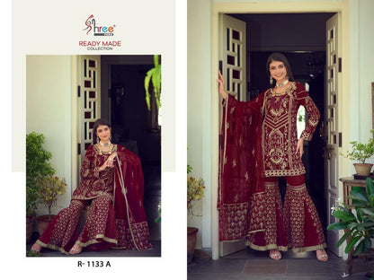 New-1133 Shree Fabs Organza Pakistani Readymade Suits
