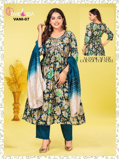 New-Vaani Dveeja Fashion Modal Readymade Pant Style Suits