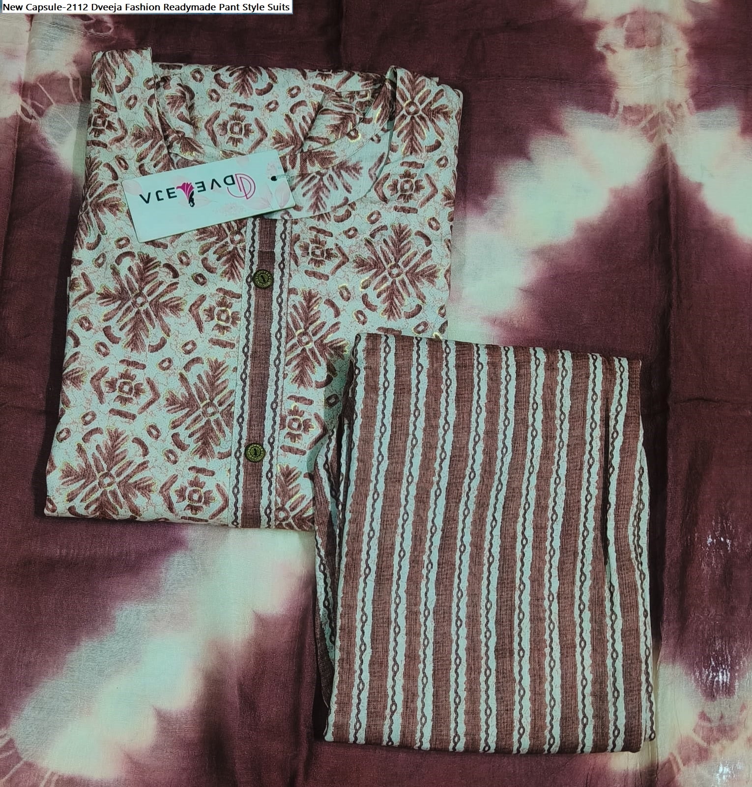 New Capsule-2112 Dveeja Fashion Readymade Pant Style Suits