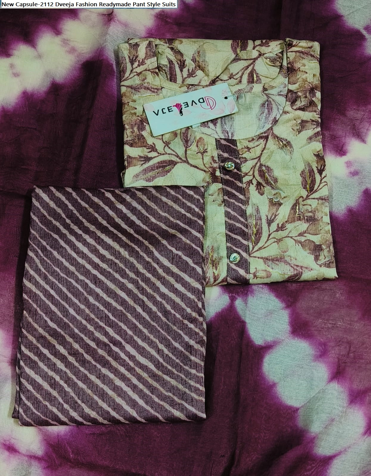 New Capsule-2112 Dveeja Fashion Readymade Pant Style Suits