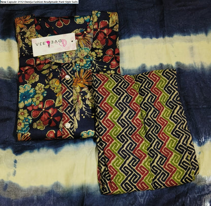 New Capsule-2112 Dveeja Fashion Readymade Pant Style Suits