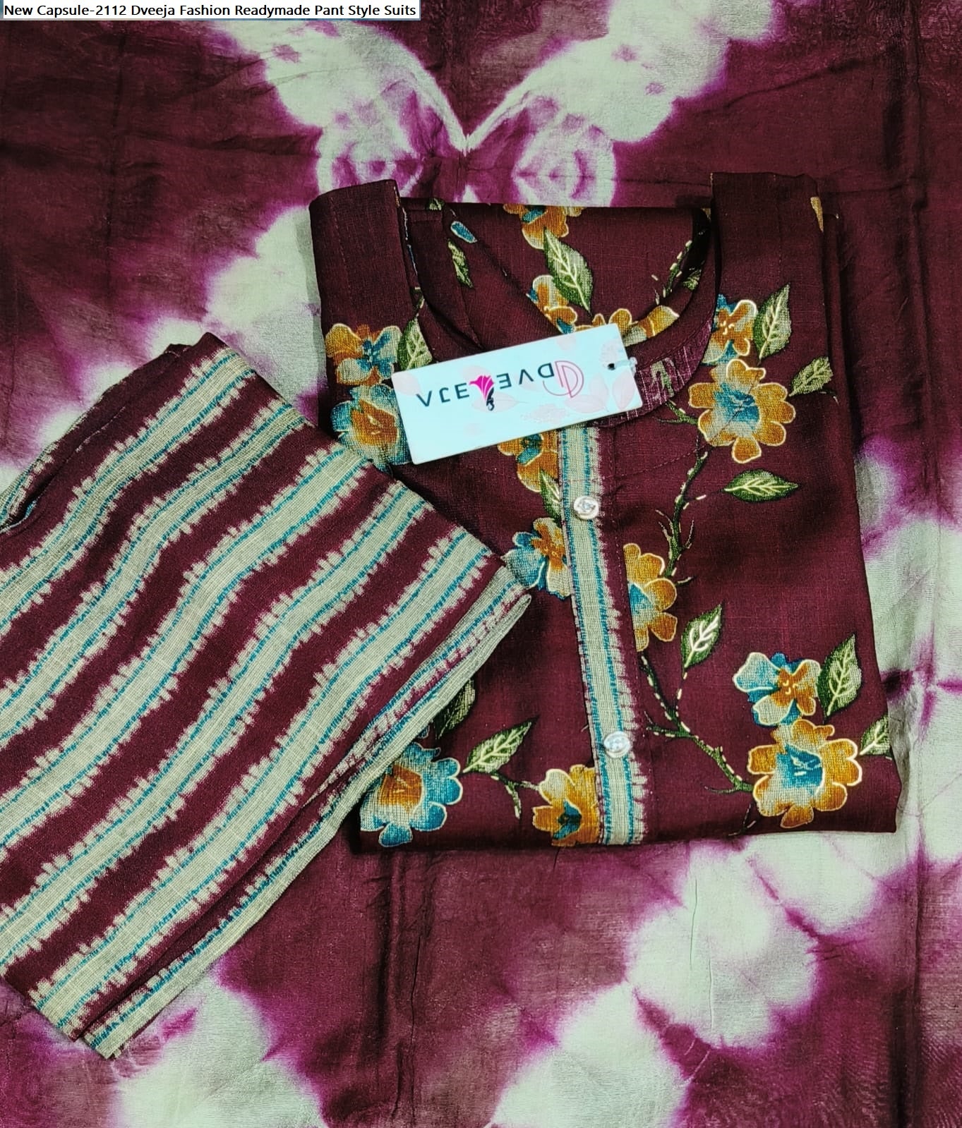 New Capsule-2112 Dveeja Fashion Readymade Pant Style Suits