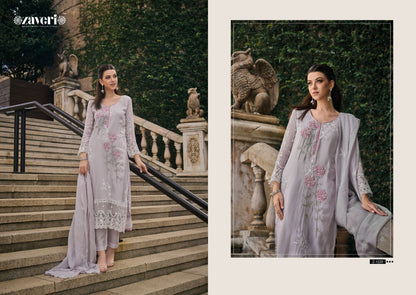 New Femina Zaveri Soft Organza Readymade Pant Style Suits