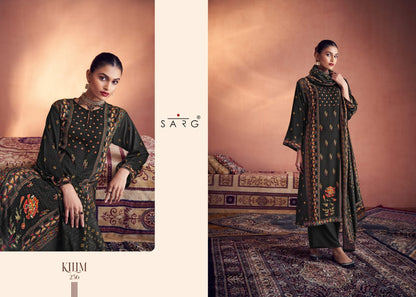 New Kilim Sarg Muslin Pant Style Suits