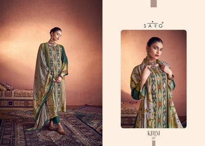 New Kilim Sarg Muslin Pant Style Suits