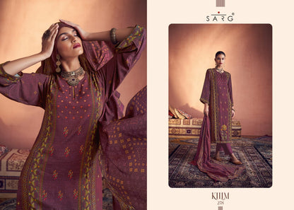 New Kilim Sarg Muslin Pant Style Suits