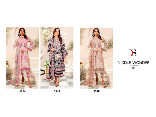 Niddle Wonder-Nx Deepsy Cotton Pakistani Patch Work Suits